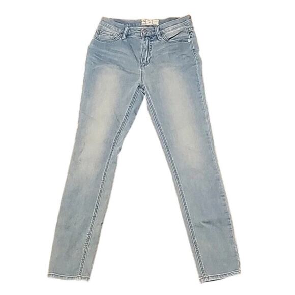 FP Movement Free People Skinny‎ Jeans Light Wash Cropped - Size 25 - Picture 2 of 12